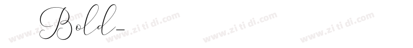 腾祥凌黑简 Bold字体转换